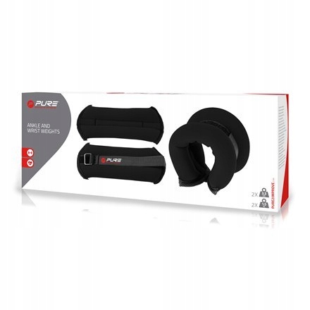 Pure2Improve Ankle and Wrist Weights, 2x1. 5kg вес продукта с упаковкой 3.1 kg