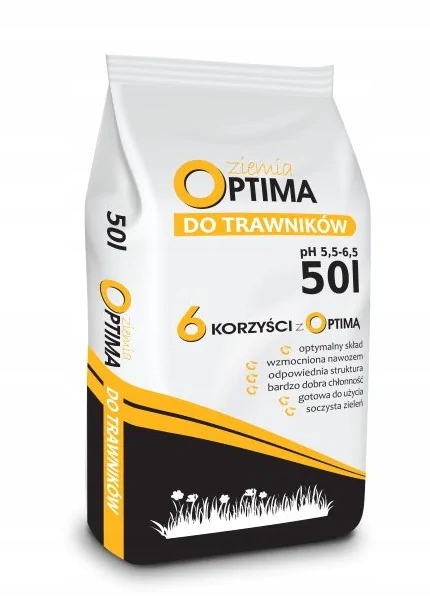 

Biovita Ziemia Optima do trawników 50l