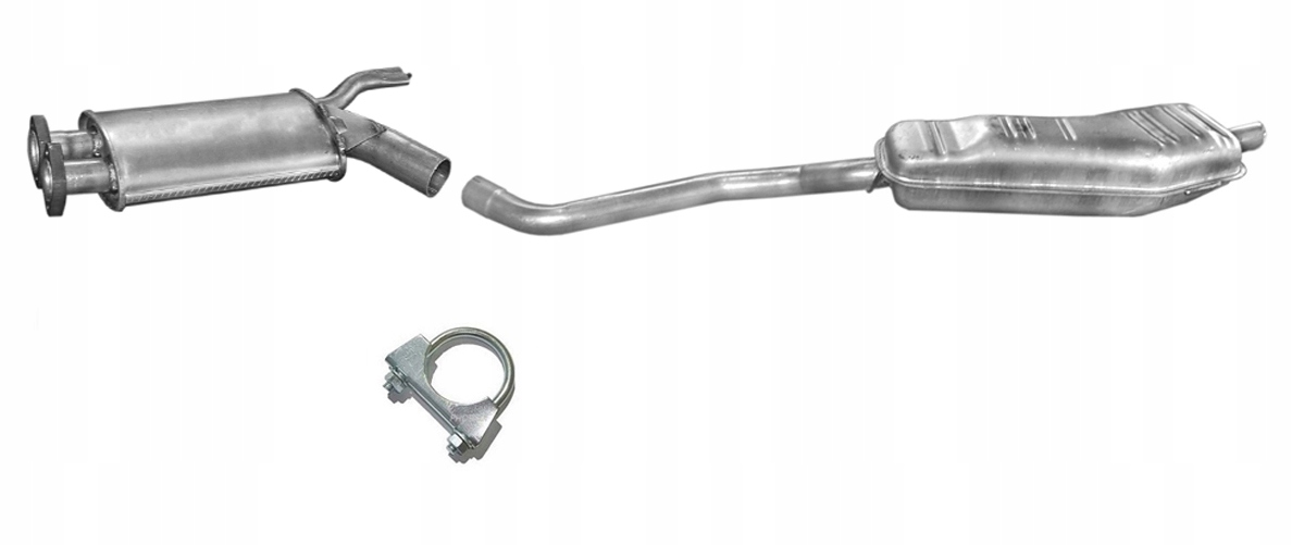 BMW 5 E34 520i 2.0 (90-95) Центральний глушник