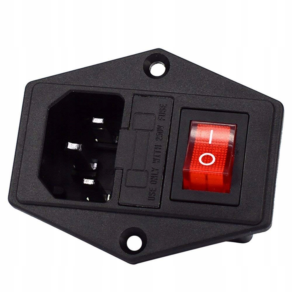 

Gniazdo Zasilania C14 Z Bezpiecznikiem 10A 250V
