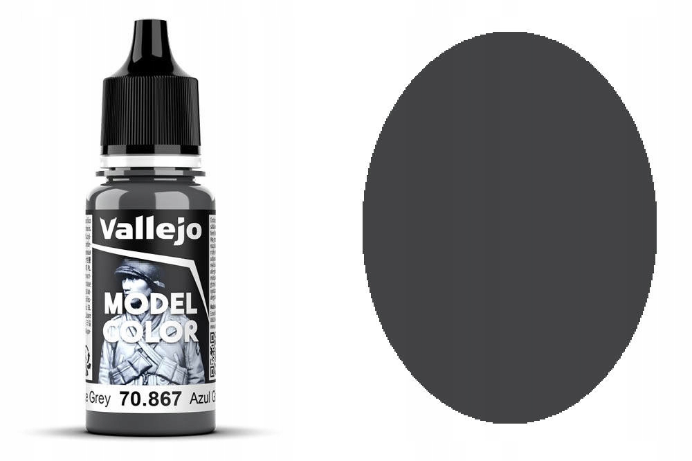 Farba Vallejo Model Color 180 70867 Dark Bluegrey FS36099