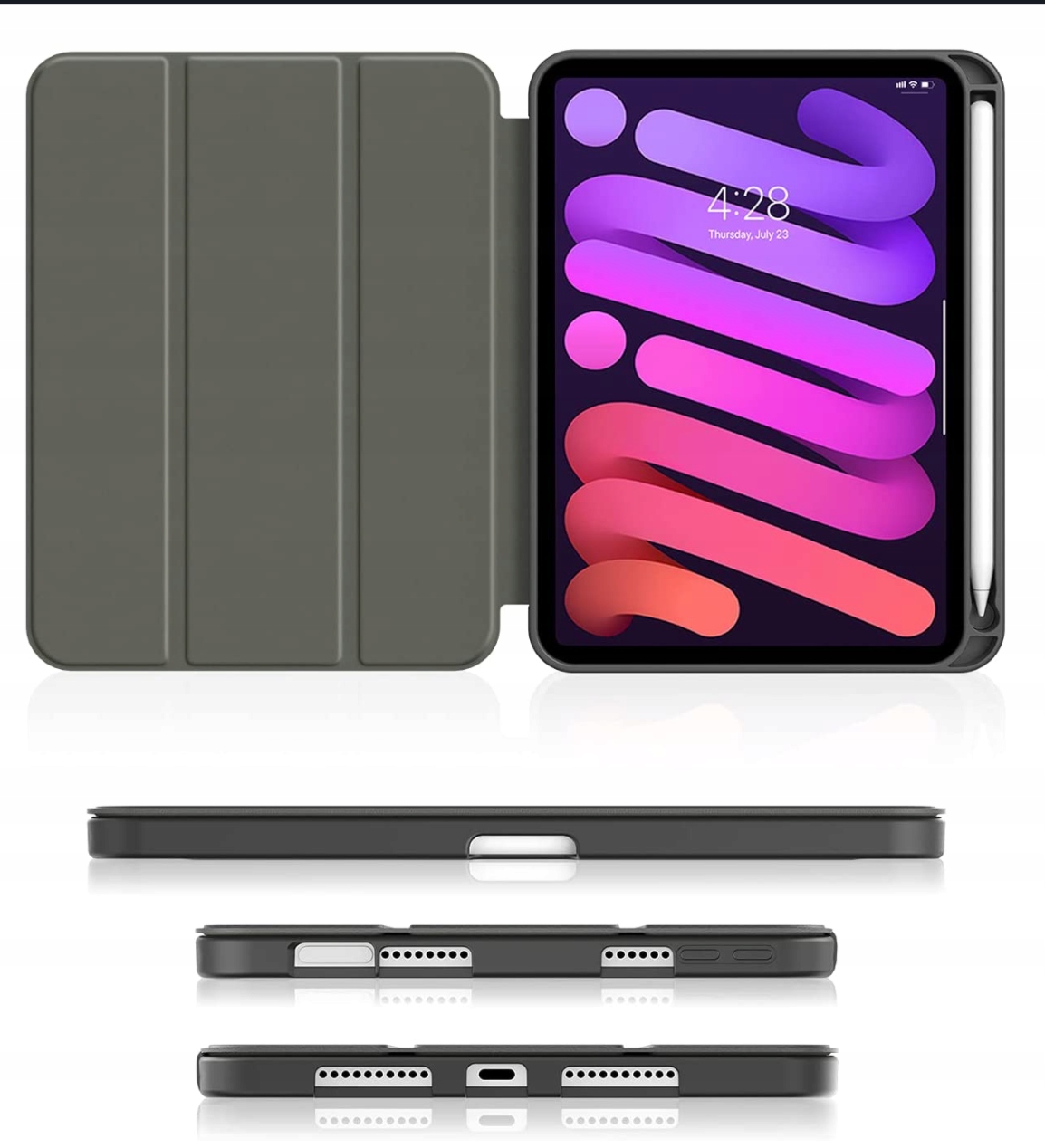 【美品】iPad mini 6、Apple Pencil、Smart Cover ETUI SMART PENCIL do APPLE IPAD MINI 6 2021 / MINI 7 2024