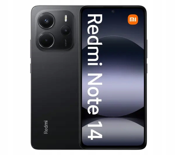 Smartfon Xiaomi Redmi Note 14 8/256GB Midnight Black Czarny