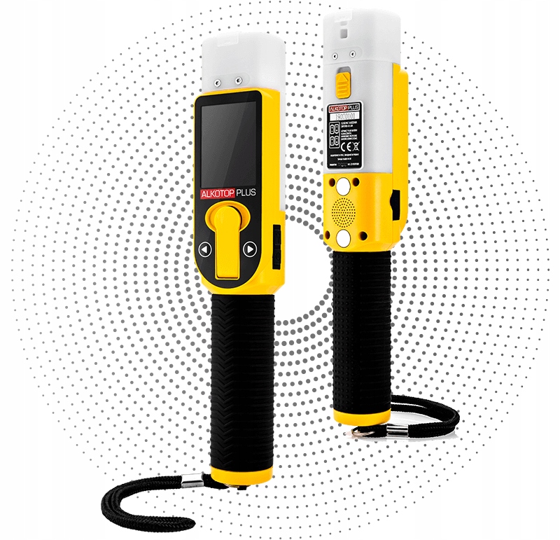 Alkomat ALKOTOP PLUS przesiewowy policyjny palka Producent code ALKOTOP