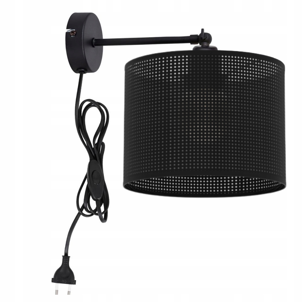 Nástěnná Lampa S Otvory Pro Nástěnné Svítidlo Se Zástrčkou