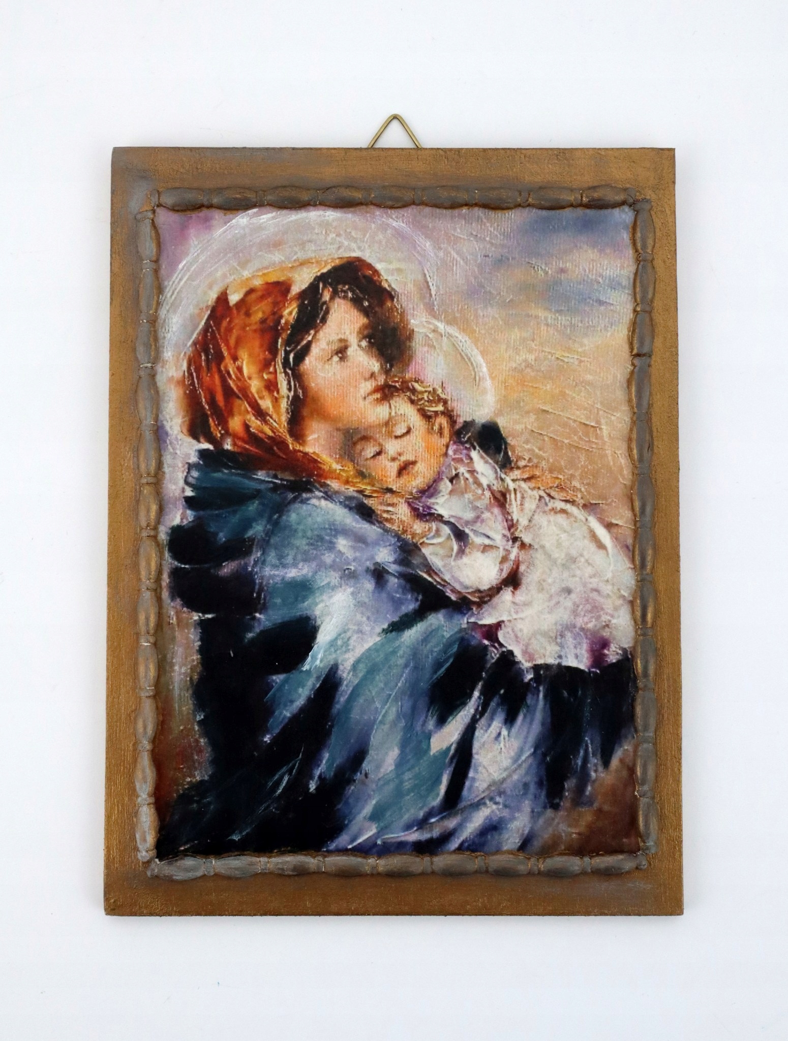 Malý obrázek Panny Marie s Ježíšem devocionálie