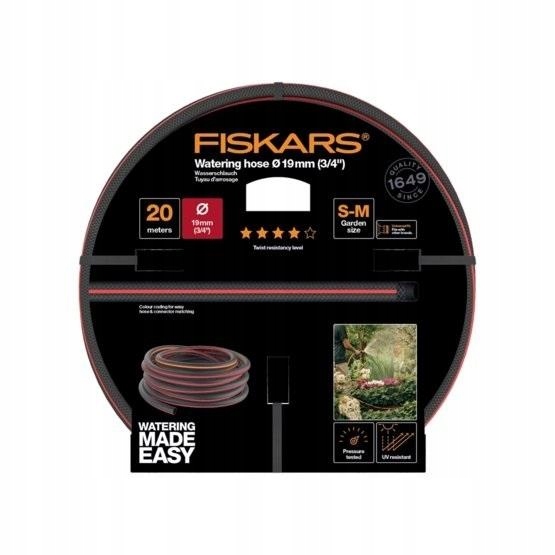 Fiskars hadica 20 m, 19 mm (3/4”) Q4 1027110 1 ks