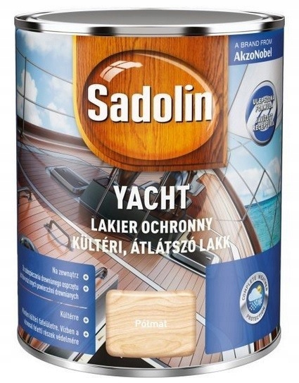 Sadolin Jachtowy Jacht Bezbarwny 2.5l Połysk