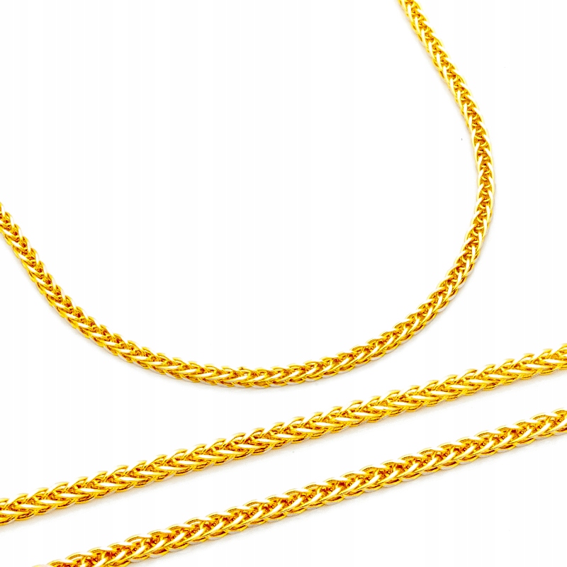 

Złoty 14K Łańcuszek 50cm Lisi Ogon id L1157