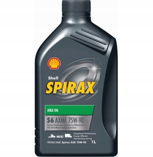 OSH 75W90 S6 AXME 1L OLEJ SHELL 75W90 1L SPIRAX S6 AXME GL5 / MAN MAN 342 T