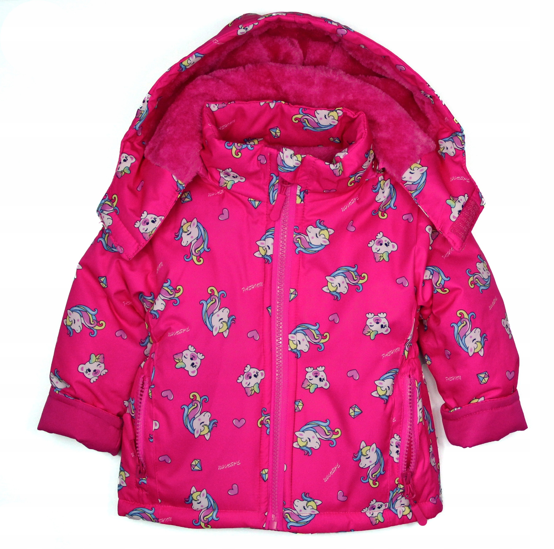 KOMBINEZON DZIECIĘCY ZIMOWY NARCIARSKI DZIEWCZĘCY KURTKA SPODNIE 86/92 Rozmiar 92