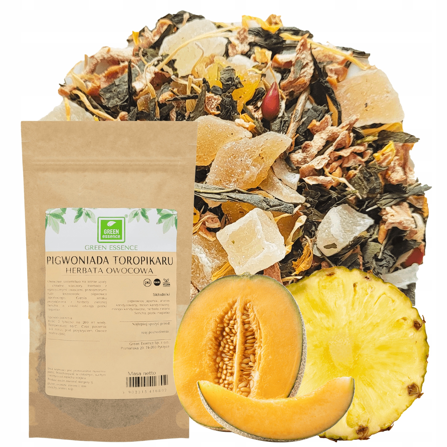 Čaj Pigwoniada Toropikaru 50 g kdoulovec ananas mango meloun