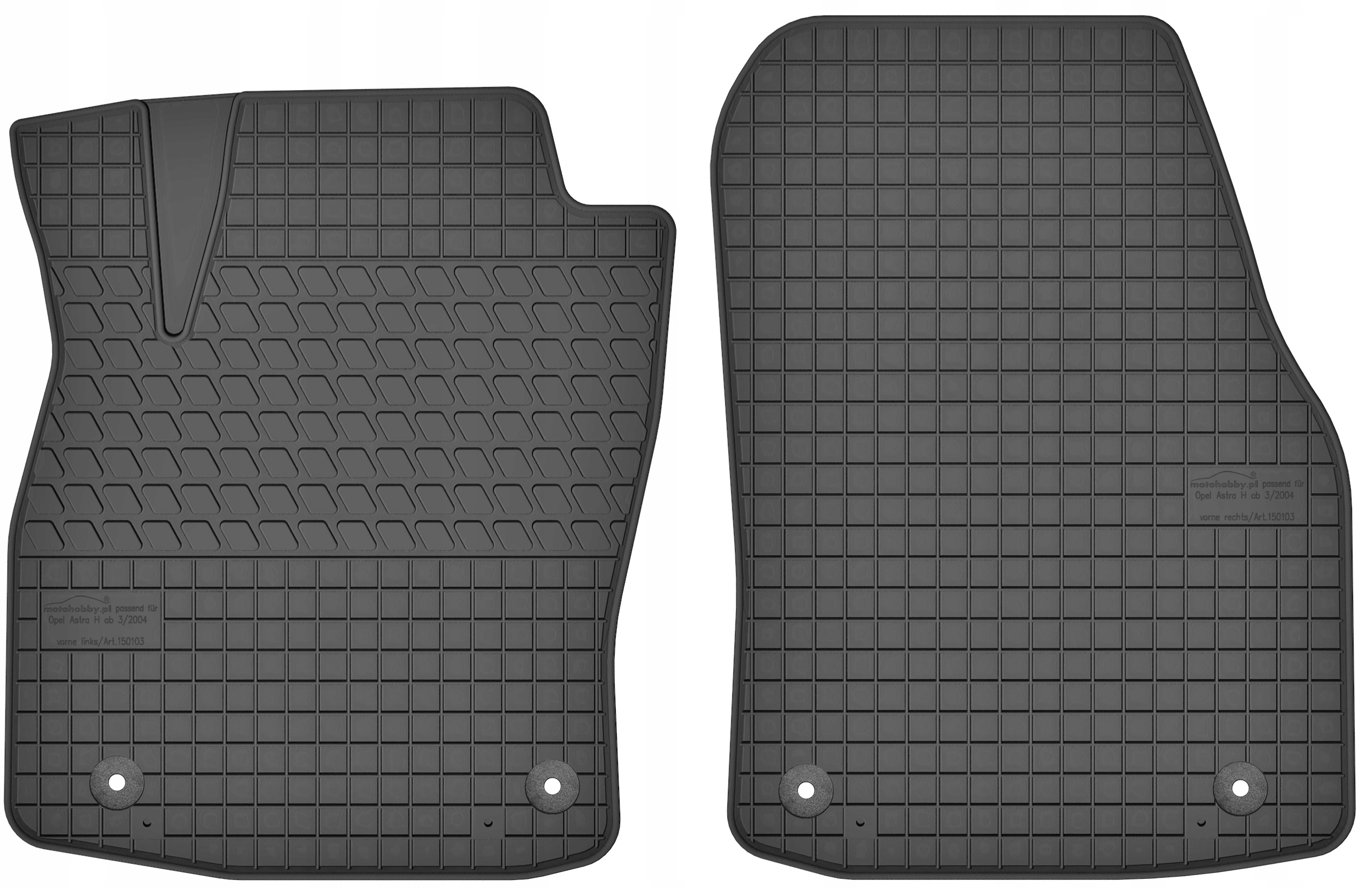 Opel Astra III H 2004-2014 Dywaniki na przód