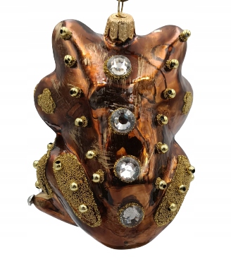 BOMBKI CHOINKOWE SZKLANE Żaba 10cm Kod producenta FS71