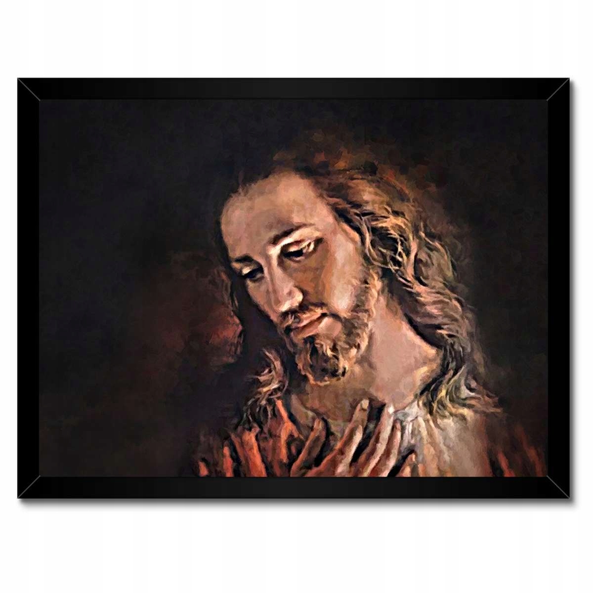 Plakáty v rámu 40x30 Tvář Ježíše Krista