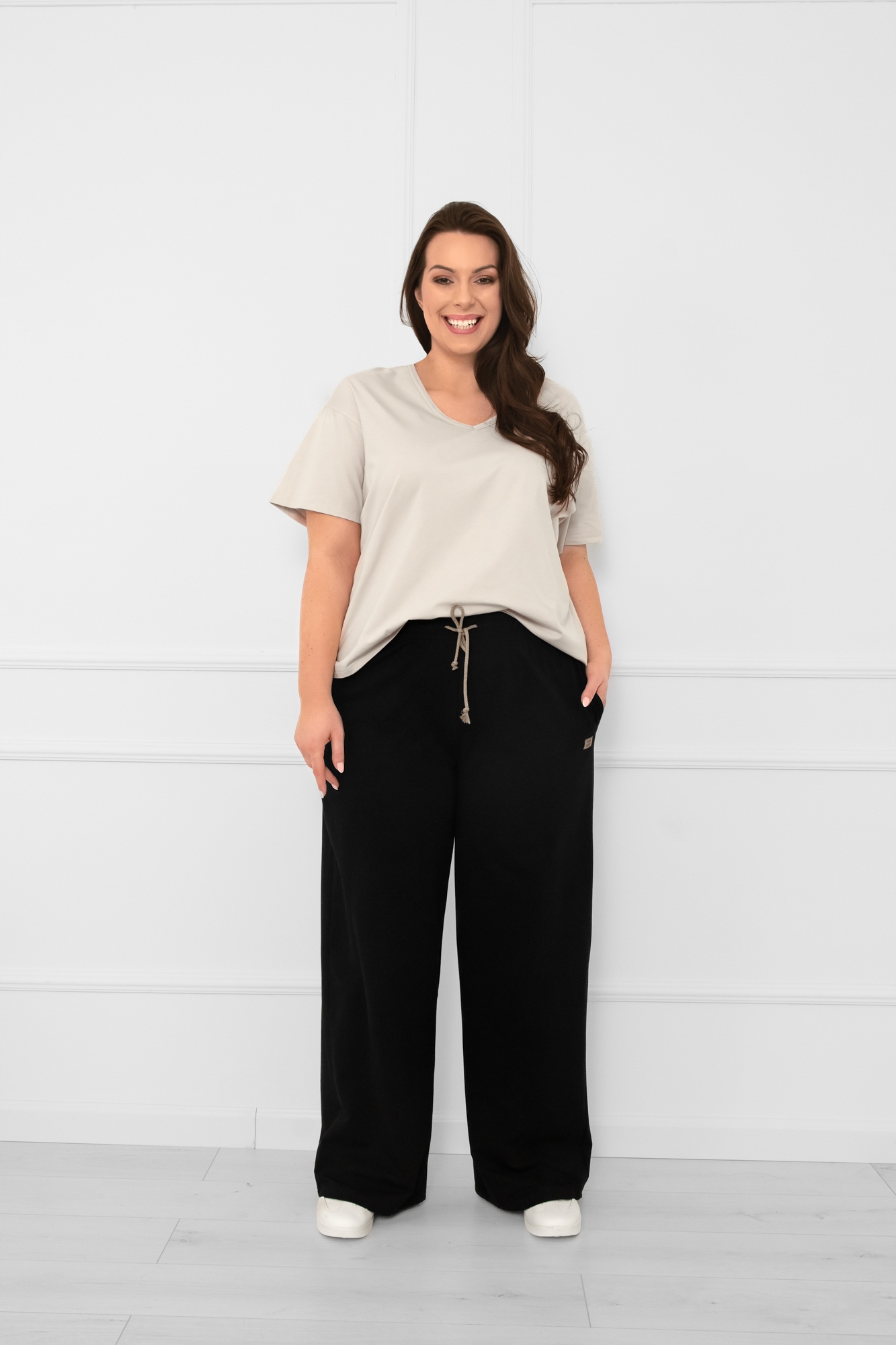 Dámské dlouhé kalhoty Caro XL Italian Fashion