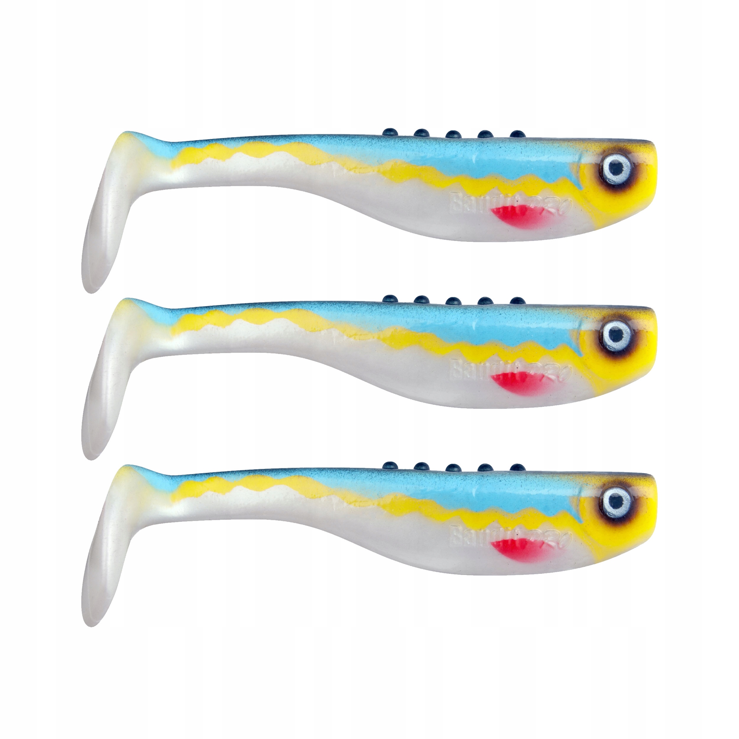 Ripper Dragon Bandit 8,5cm 11g kol.P-EY 3szt. szczupak pstrąg okoń kleń