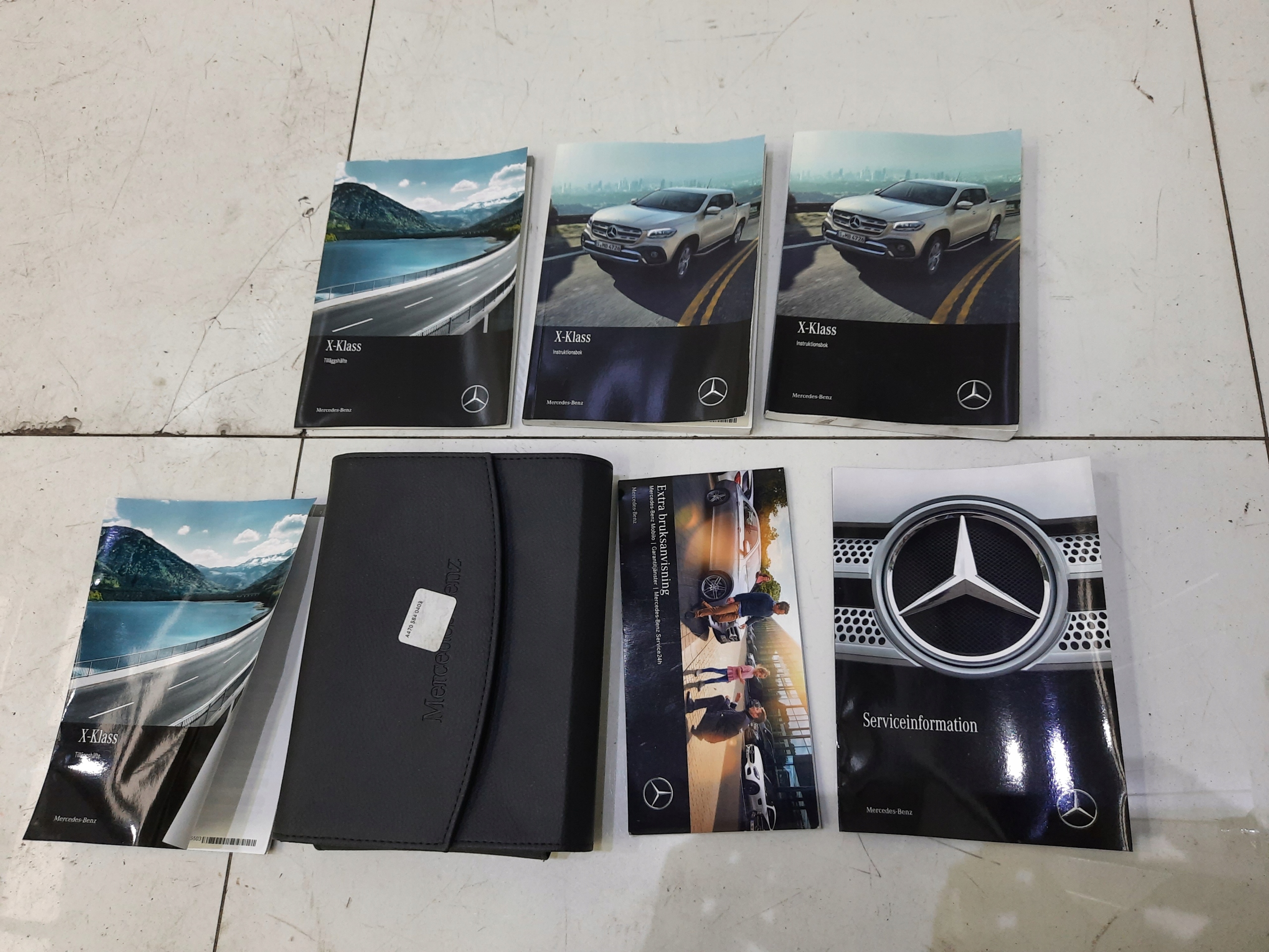 MERCEDES X W470 ksiazka instrukcja A4705840403