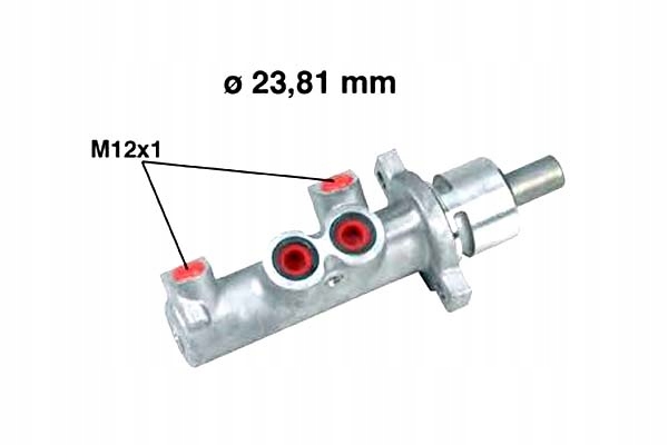 насос peugeot 406 96-04 +ABS metelli