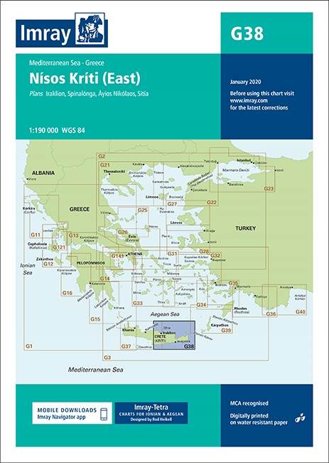 Imray G38 Nísos Kríti (East)