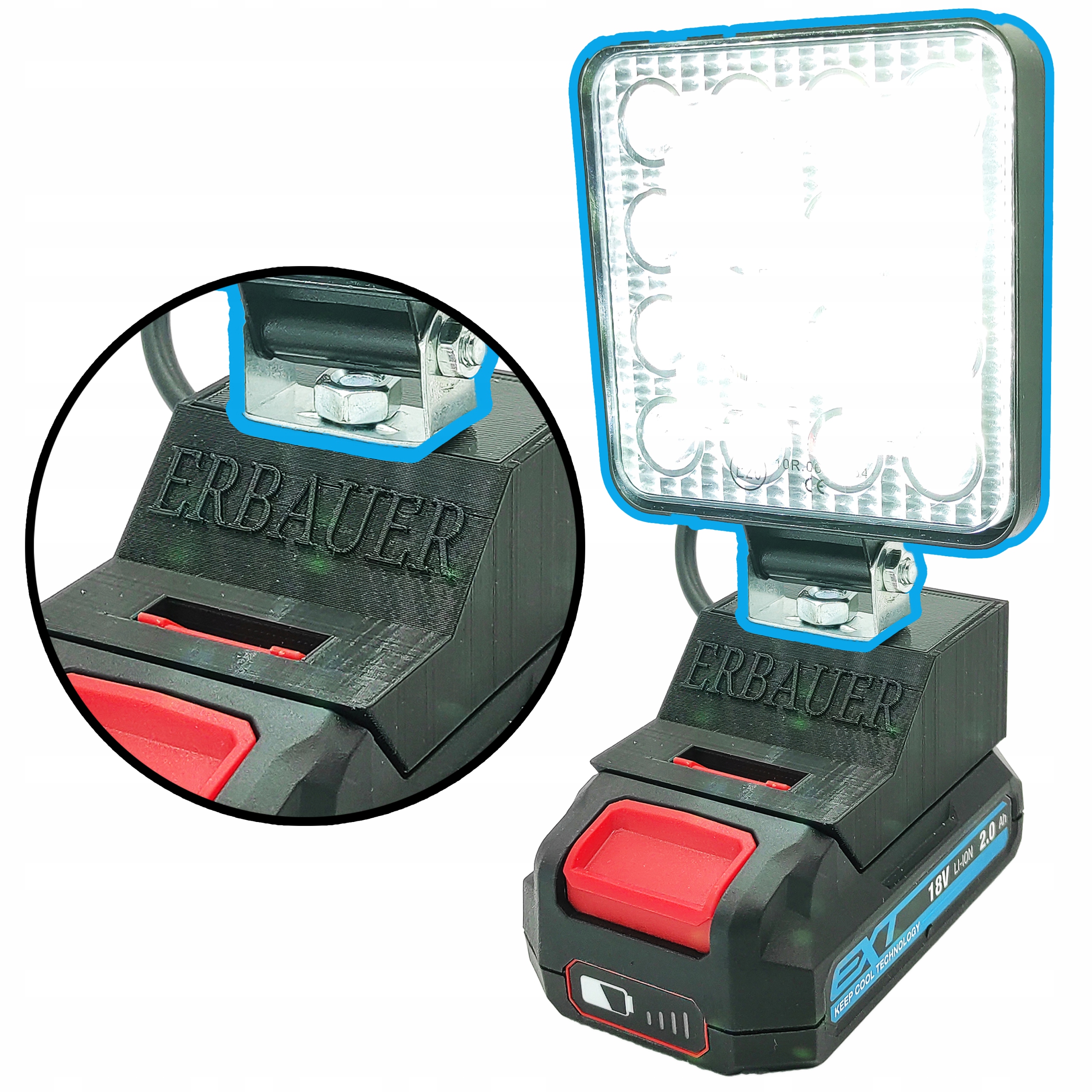 

Lampa Halogen Roboczy Do Erbauer Ext 48W Grawer