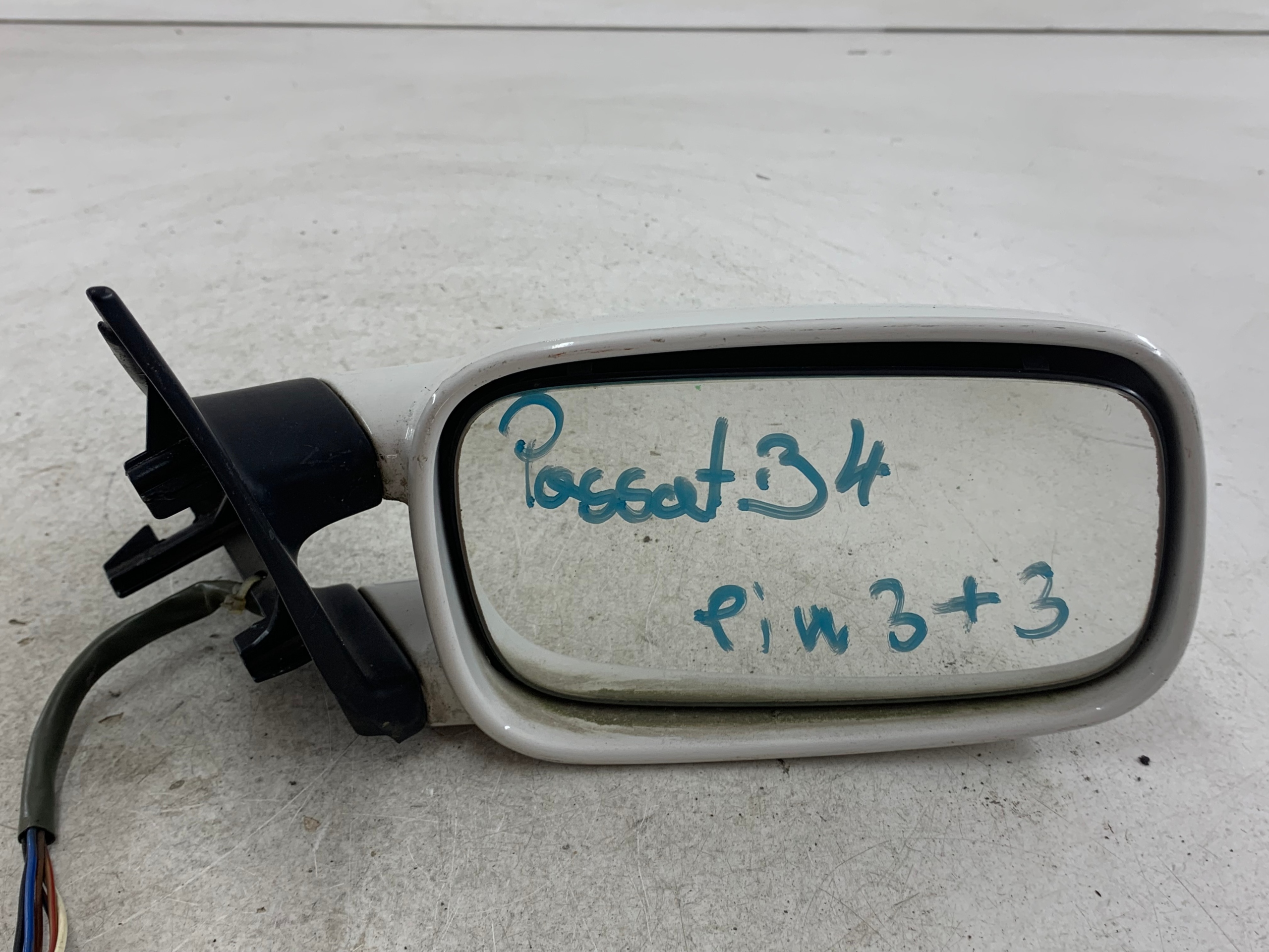 VW PASSAT B4 mirror right 6 PIN 3+3 PIN LB9A