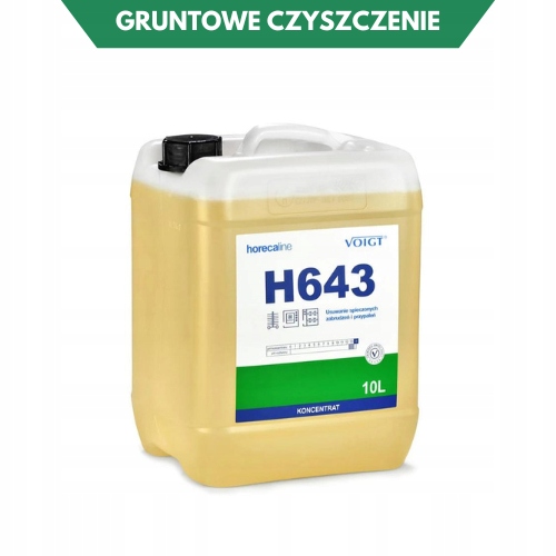 Voigt H643/F643 Usuwanie spieczonych zabrudzeń i przypaleń 10L