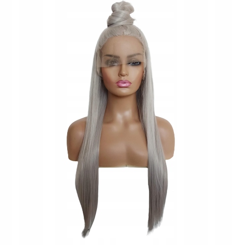 Paruka Lace Front blond 40/55/80 cm čepička Bonus