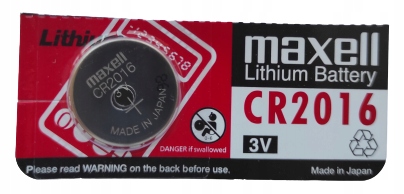 

Maxell CR2016 bateria mikrolitowa 1 szt kalkulator