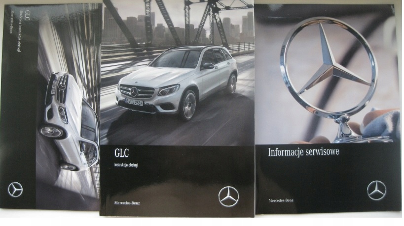 MERCEDES GLC 15-19 польское руководство Mercedes X253
