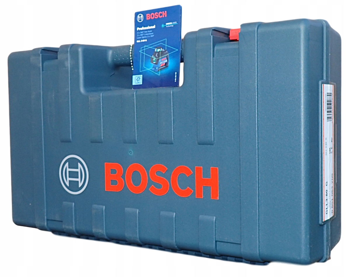

Bosch Gll 3-80 G Zielony Laser Liniowy Krzyżowy