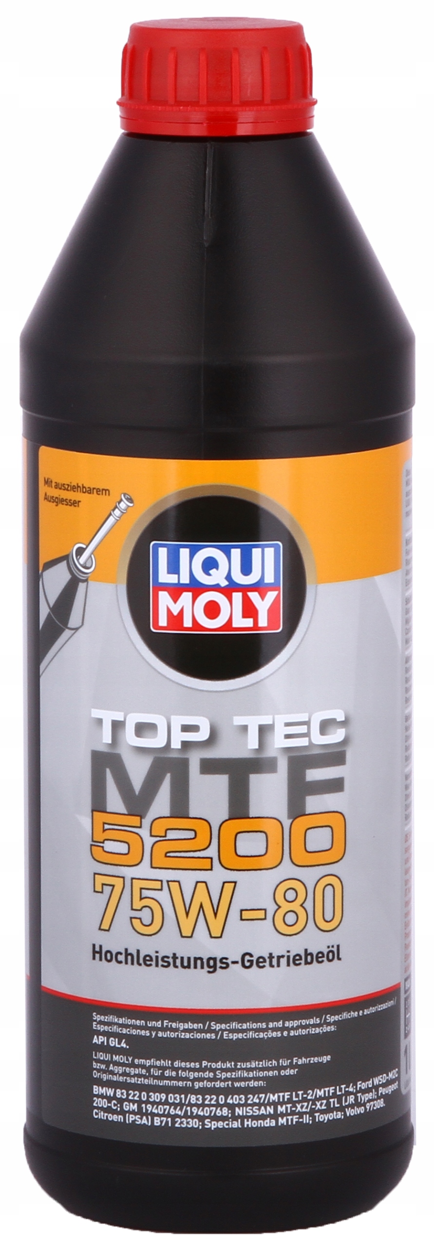 Liqui Moly 20845 Top Tec Mtf 5200 75W80 1L