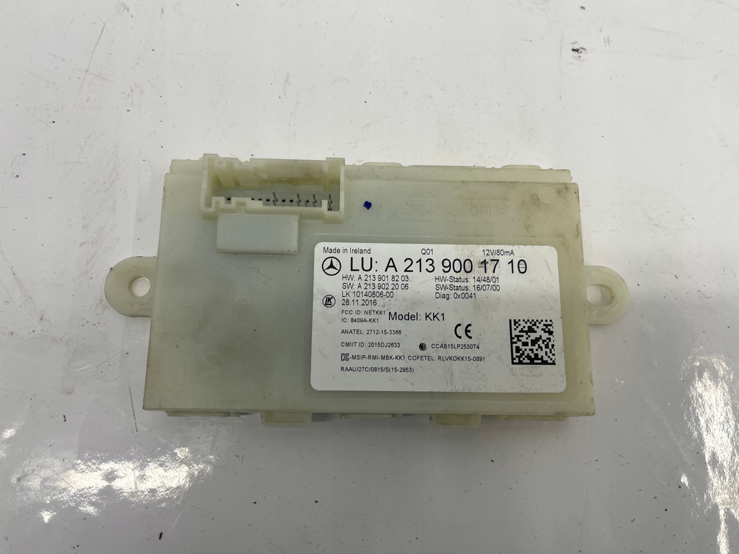 Mercedes-Benz W213 module / control unit KEYLESS A2139001710
