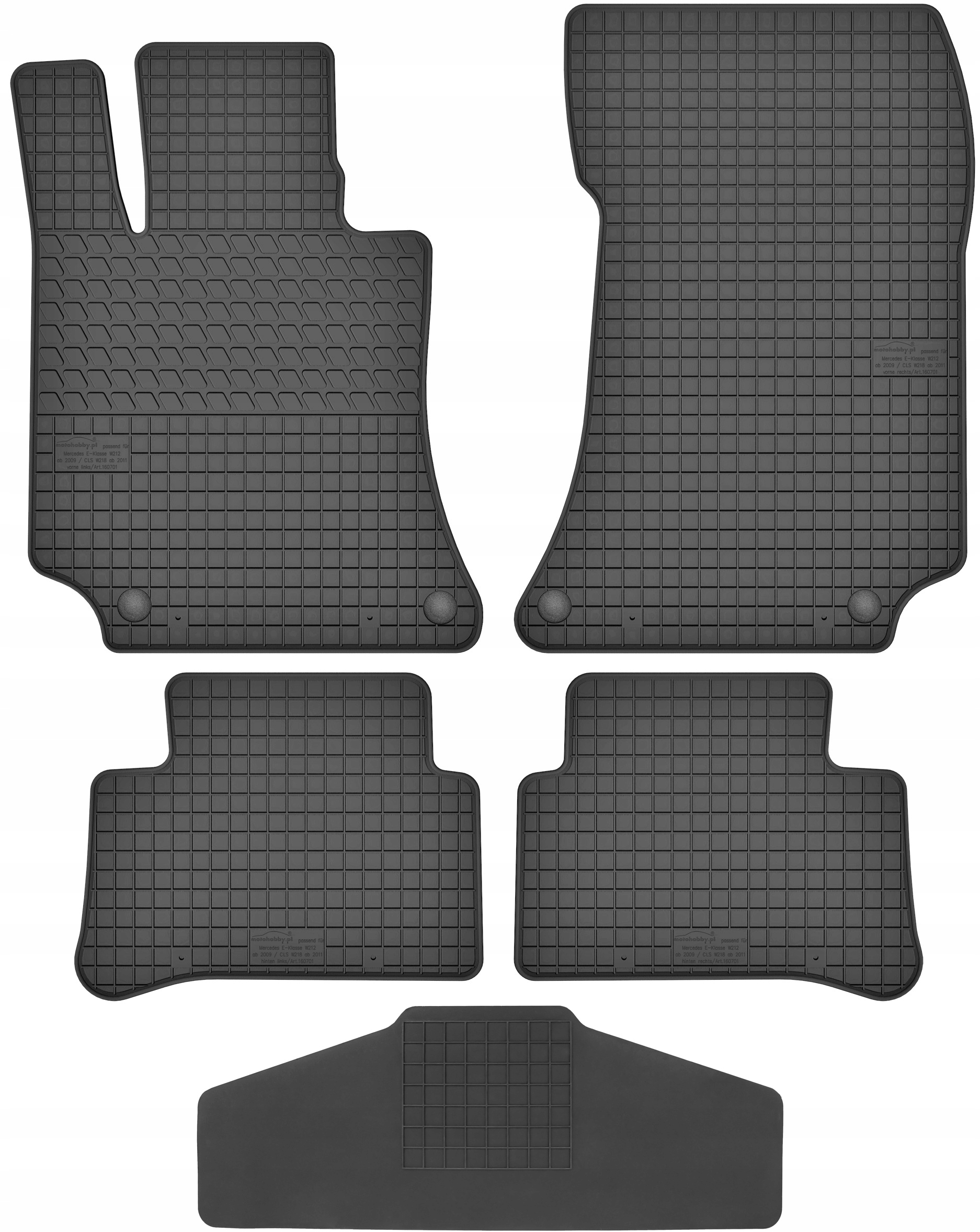 Mercedes КЛС W218 2011-2018 Килимки з захист