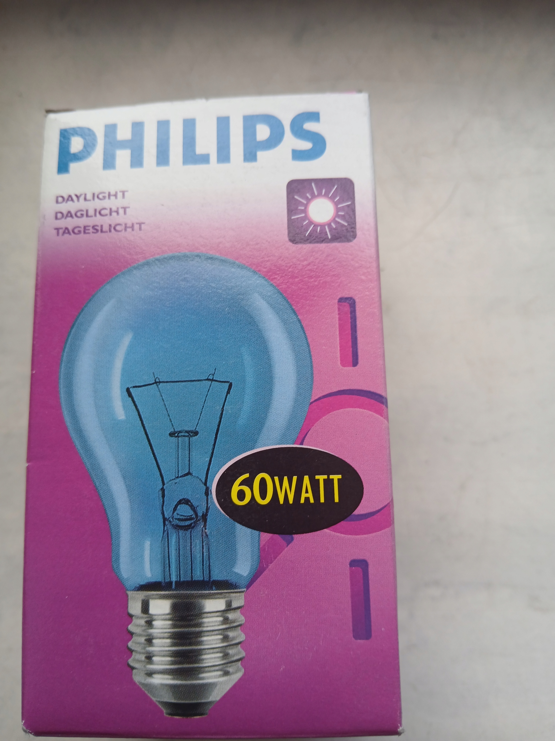 Żarówka E-27 60W Philips