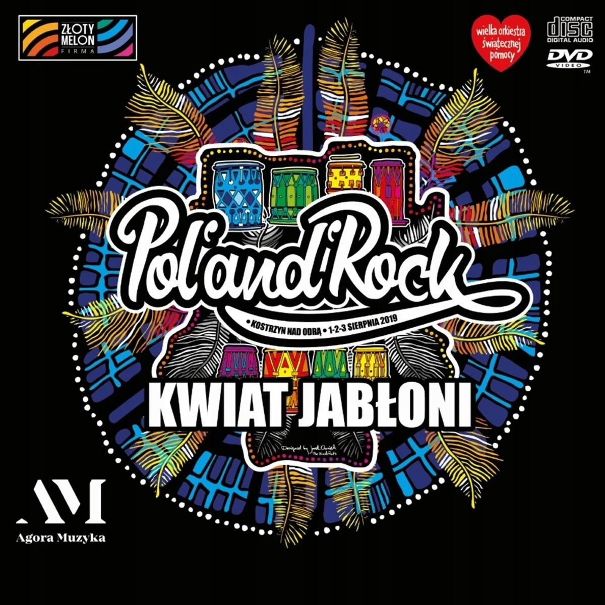 Kwiat Jabloni Live Pol'and'Rock 2019 (CD+DVD) Woodstock Nowa W Folii