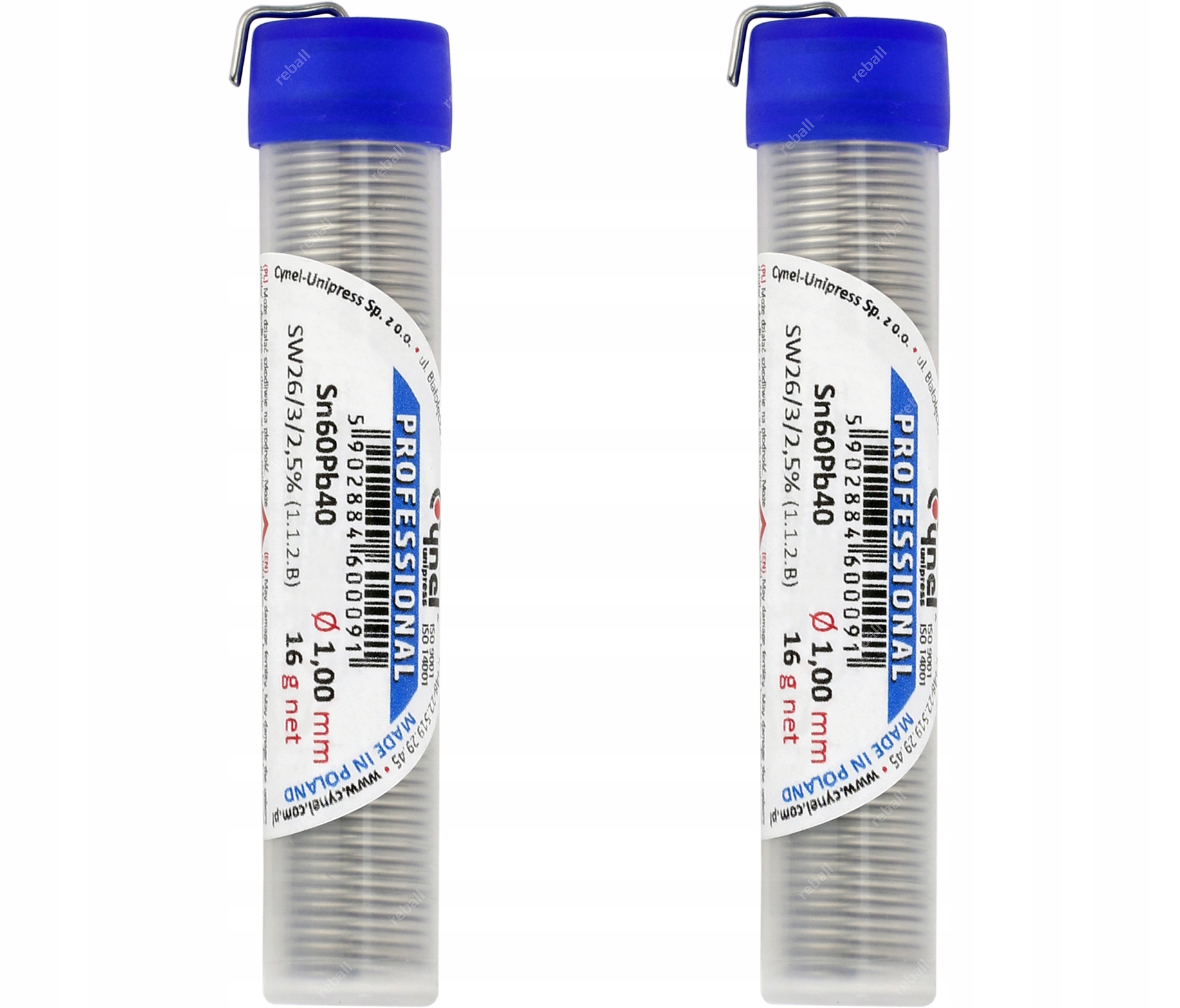 ZESTAW POCHŁANIACZ DYMU OPARÓW PYŁU REBALL 493-1 30W + ZESTAW LUTOWNICZY Waga produktu z opakowaniem jednostkowym 1.6 kg