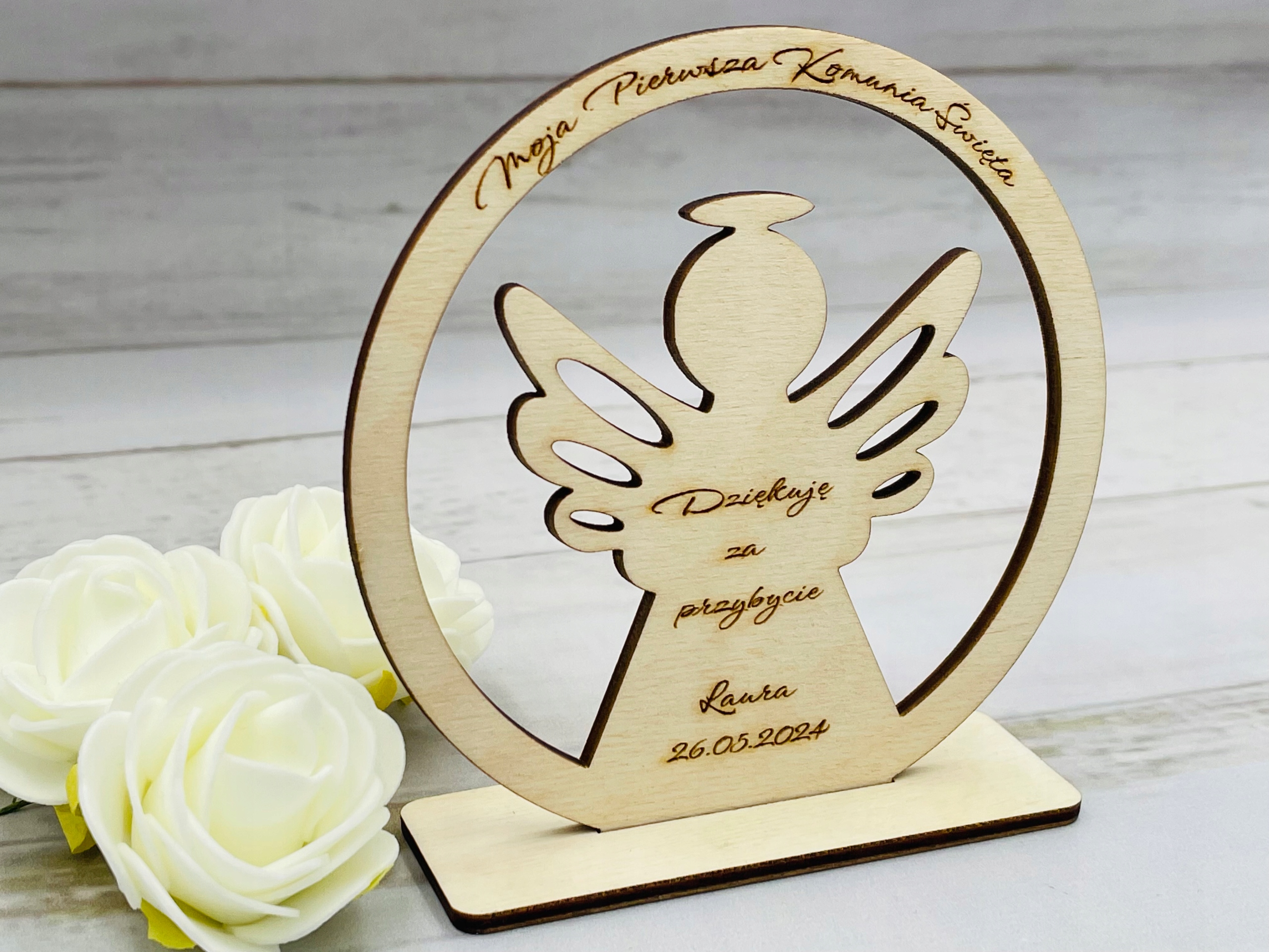 PODZIĘKOWANIE DLA GOŚCI KOMUNIA ŚWIĘTA "ANIOŁEK"