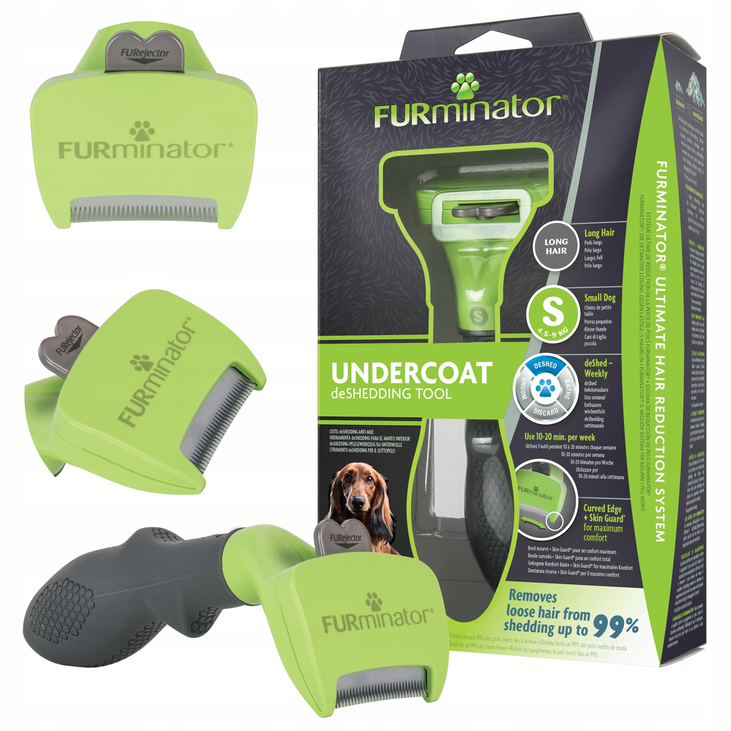 

FURminator S Dla Małych Psów Długowłosych