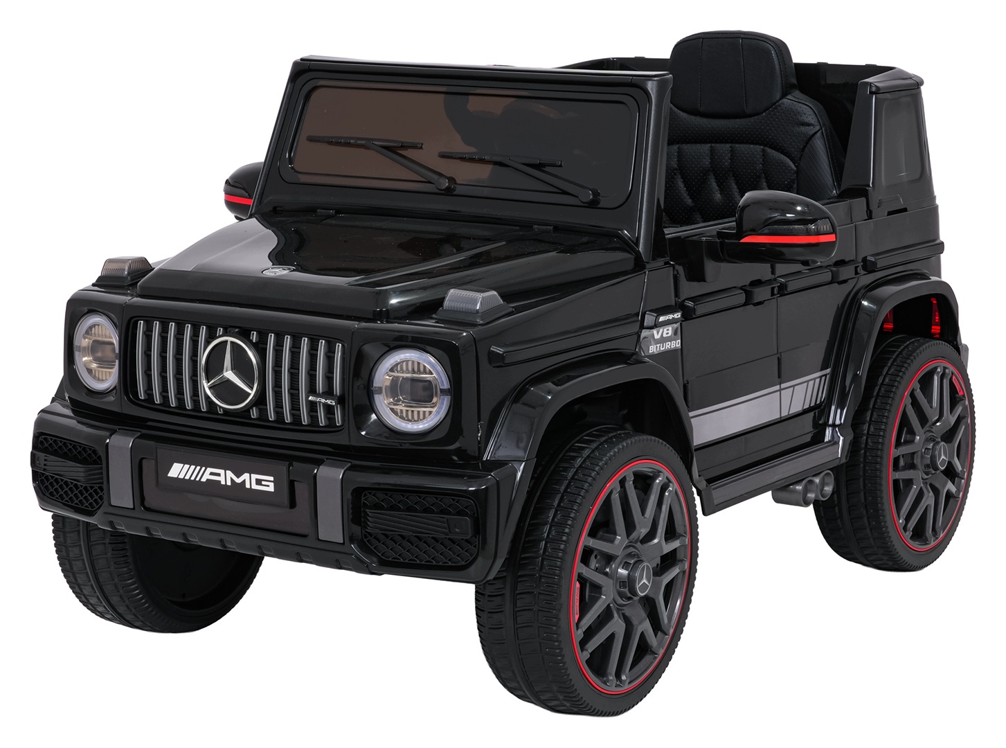 Auto Na Akumulator Mercedes G63 4x4 Lift 12V 9Ah Moc 180 Watt Pilot Skóra