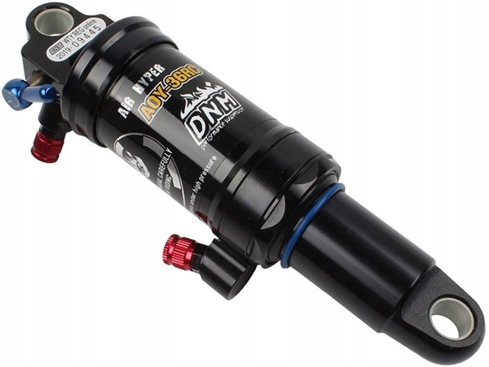 P/39 MiOYOOW Tylny amortyzator rowerowy 165×35mm czarny aluminium 16,5cm