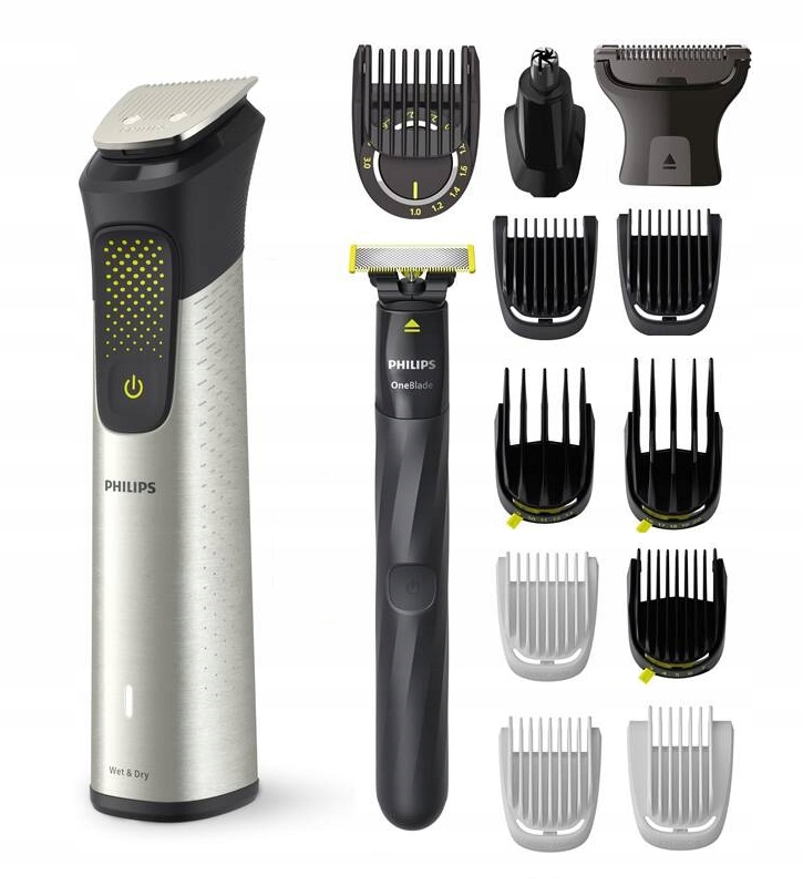 Trymer Philips MG9552/15 15w1 do włosów ciała brody nosa uszu OneBlade