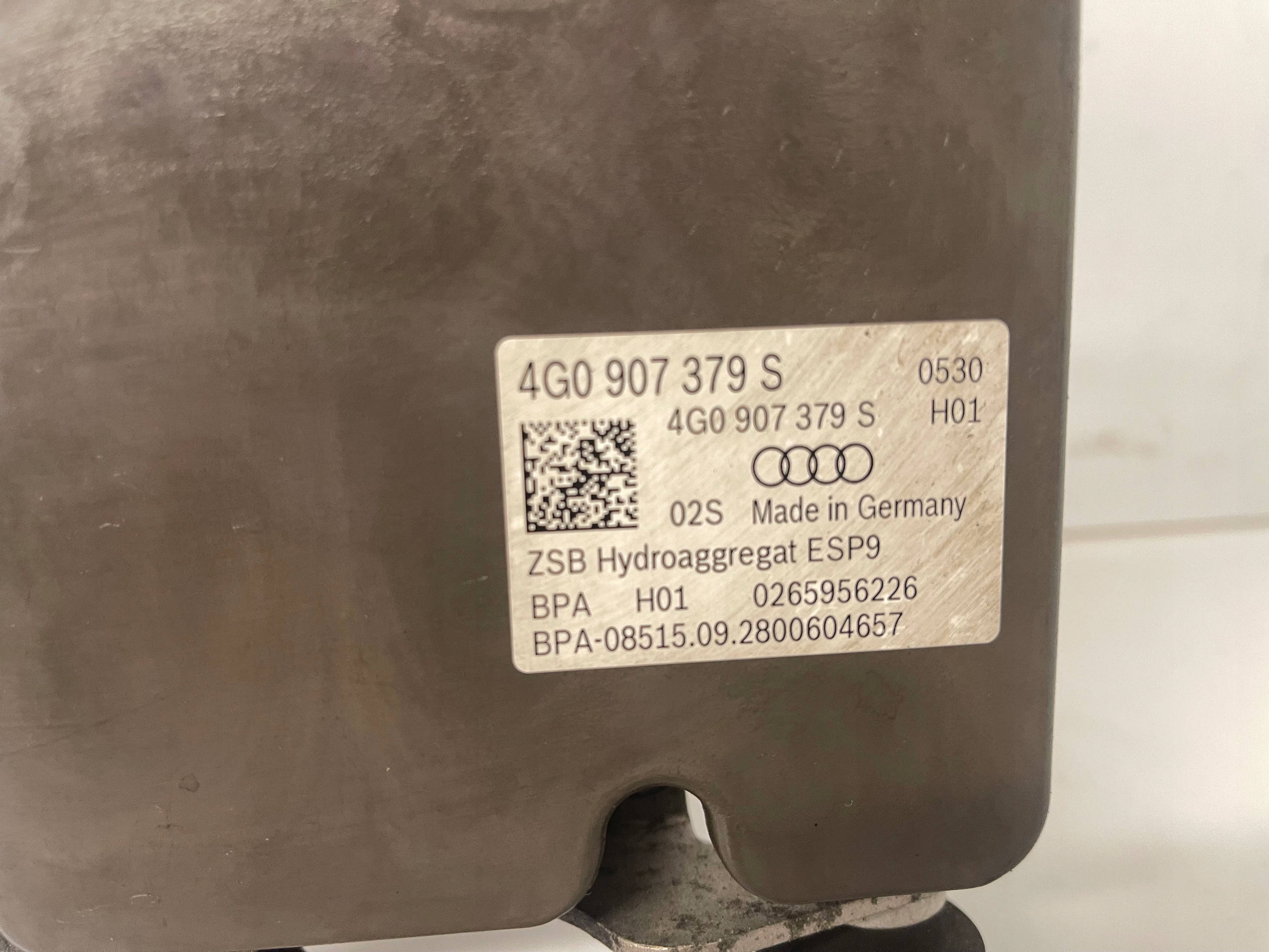 pump ABS AUDI A6 C7 LIFT 4G0614517AK 4G0907379S SPRAWNA complete