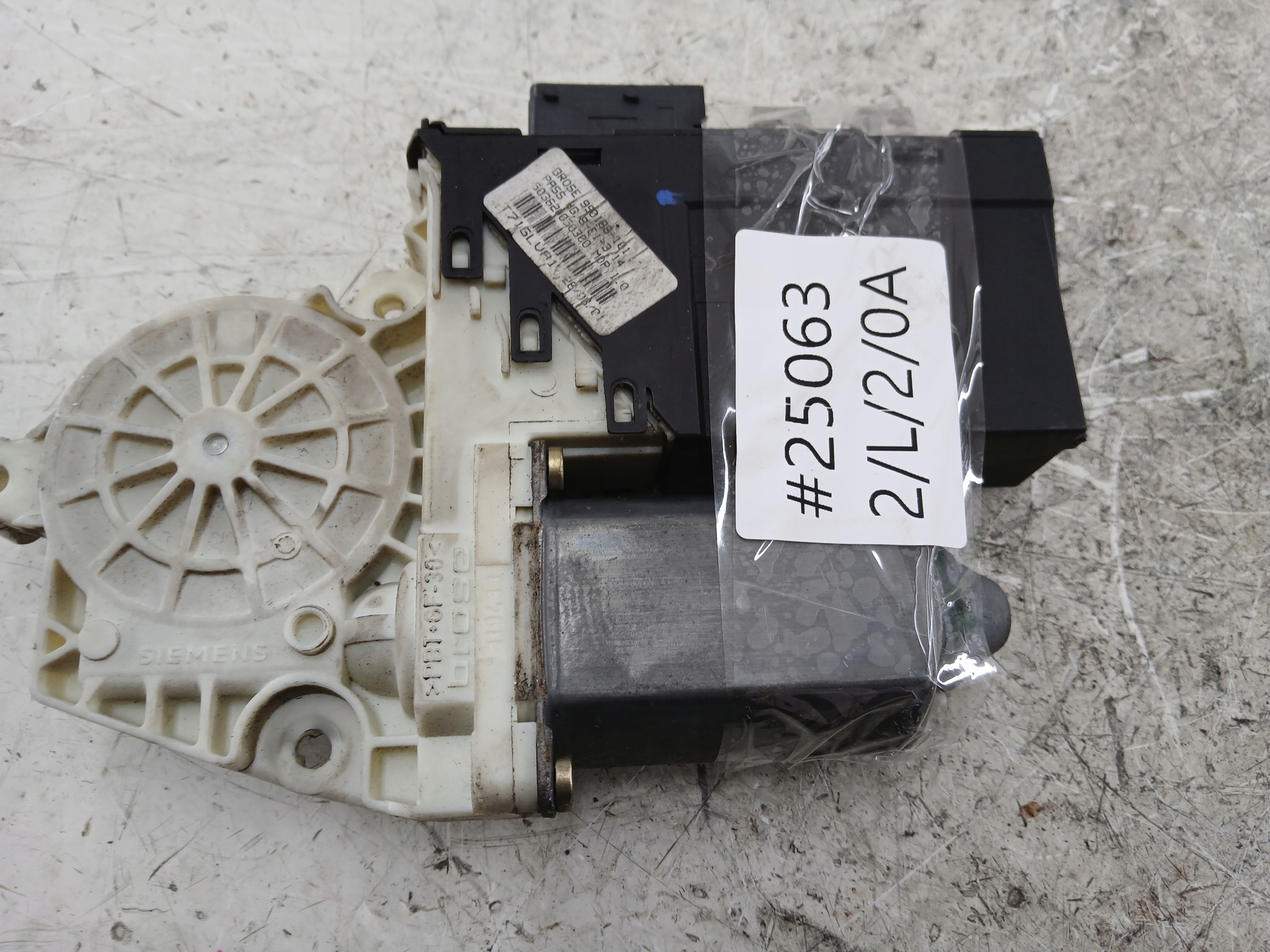 CITROEN C5 and mini motor windows right front 9637541380