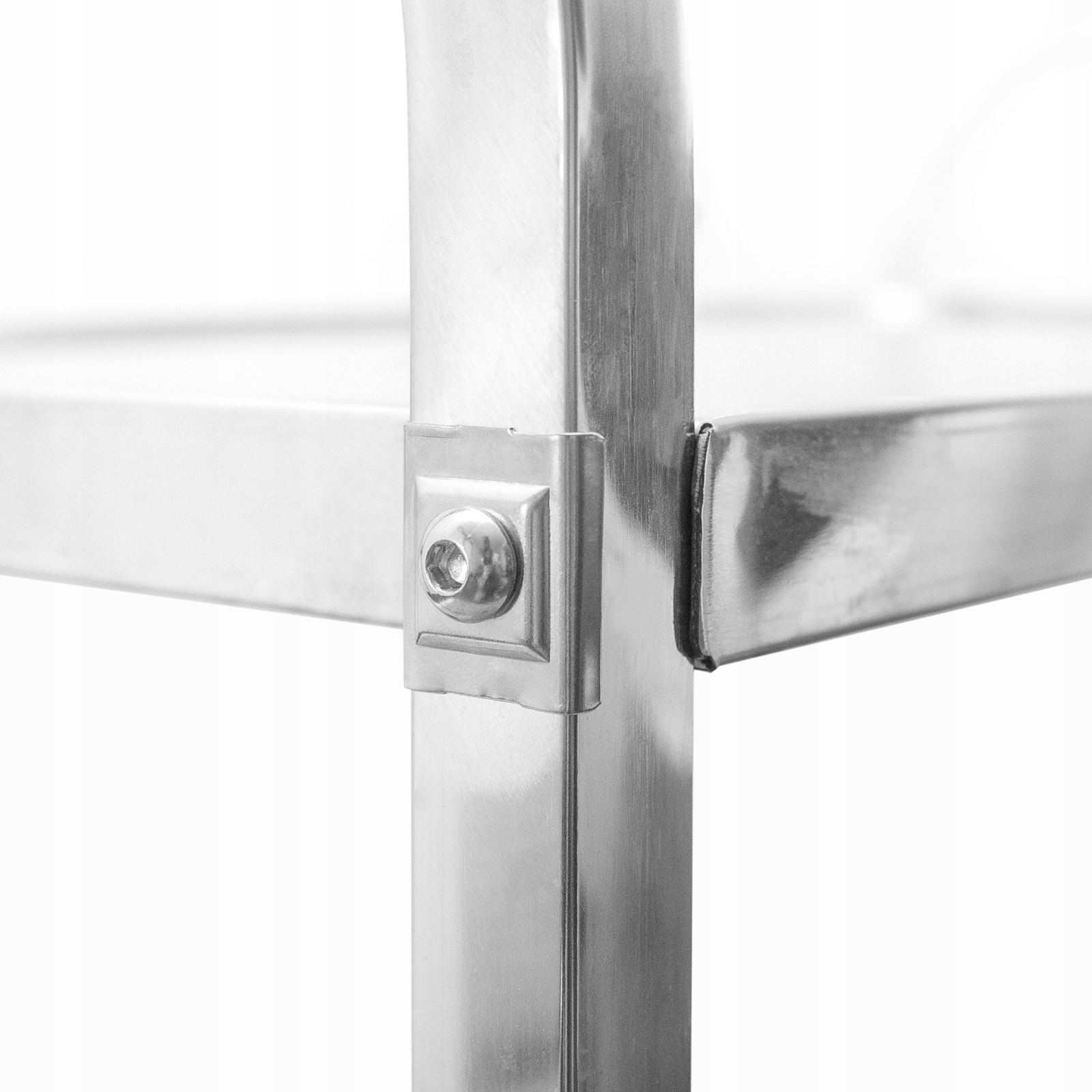 WÓZEK KELNERSKI 3-PÓŁKOWY NIERDZEWNY 75X40X83,5 CM GASTRONOMICZNY TECHNICA Wysokość produktu 83.5 cm