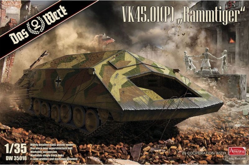 VK4501(P) Rammtiger 1:35 Das Werk 35018