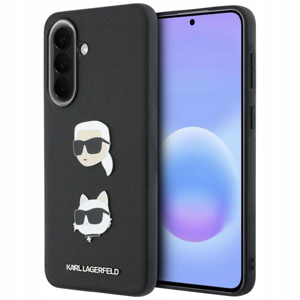 Karl Lagerfeld Hardcase K&c Heads etui do Samsung Galaxy A37 5G czarne