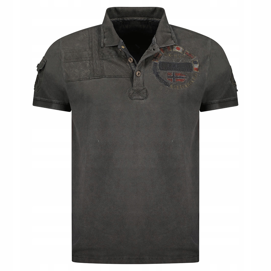 Geographical Norway polokošile pánská Kinflat Men M černá