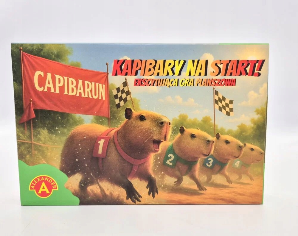 Kapibary na start