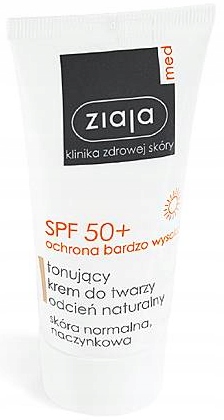 

Ziaja Med Tonujący krem do twarzy SPF50 50 ml